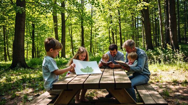 10 activités amusantes sur la nature à imprimer en famille
