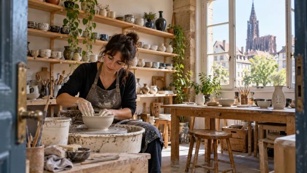 Découvrez les meilleurs ateliers de céramique à Strasbourg